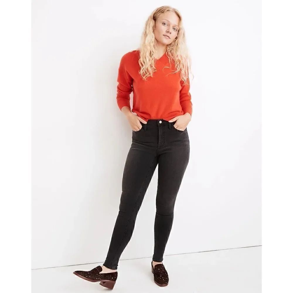NWT Madewell Curvy High-Rise Skinny Jeans in Starkey Wash, Size 25